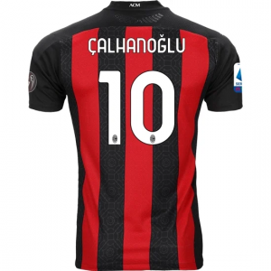 AC Milan Hakan Calhanoglu 10 Domaći Nogometni Dres 2020/2021