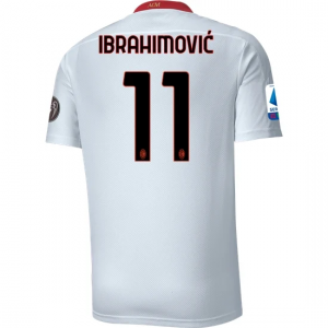 AC Milan Zlatan Ibrahimović 11 Gostujući Nogometni Dres 2020/2021