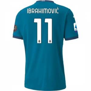 AC Milan Zlatan Ibrahimović 11 Treći Nogometni Dres 2020/2021