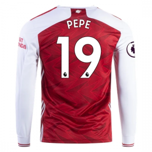 Arsenal Nicholas Pepe 19 Domaći Nogometni Dres 2020/2021 – Dugim Rukavima