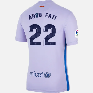 FC Barcelona Ansu Fati 22 Gostujući Nogometni Dres Nike 2021/22