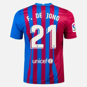 FC Barcelona Frenkie de Jong 21 Domaći Nogometni Dres Nike 2021/22