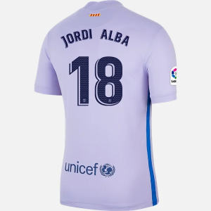 FC Barcelona Jordi Alba 18 Gostujući Nogometni Dres Nike 2021/22