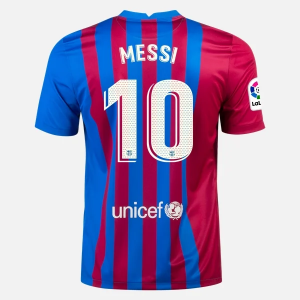 FC Barcelona Lionel Messi 10 Domaći Nogometni Dres Nike 2021/22
