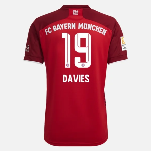 FC Bayern München Alphonso Davies 19 Domaći Nogometni Dres 2021/22