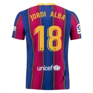 FC Barcelona Jordi Alba 18 Domaći Nogometni Dres 2020/2021