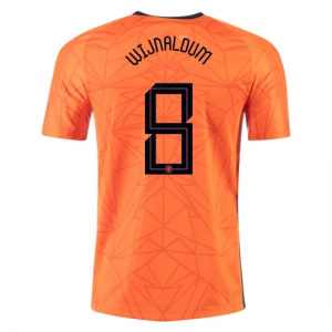Nizozemska Georginio Wijnaldum 8 Domaći Nogometni Dres Euro 2020