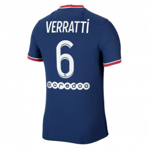 Paris Saint-Germain Marco Verratti 6 Domaći Nogometni Dres 2021/22